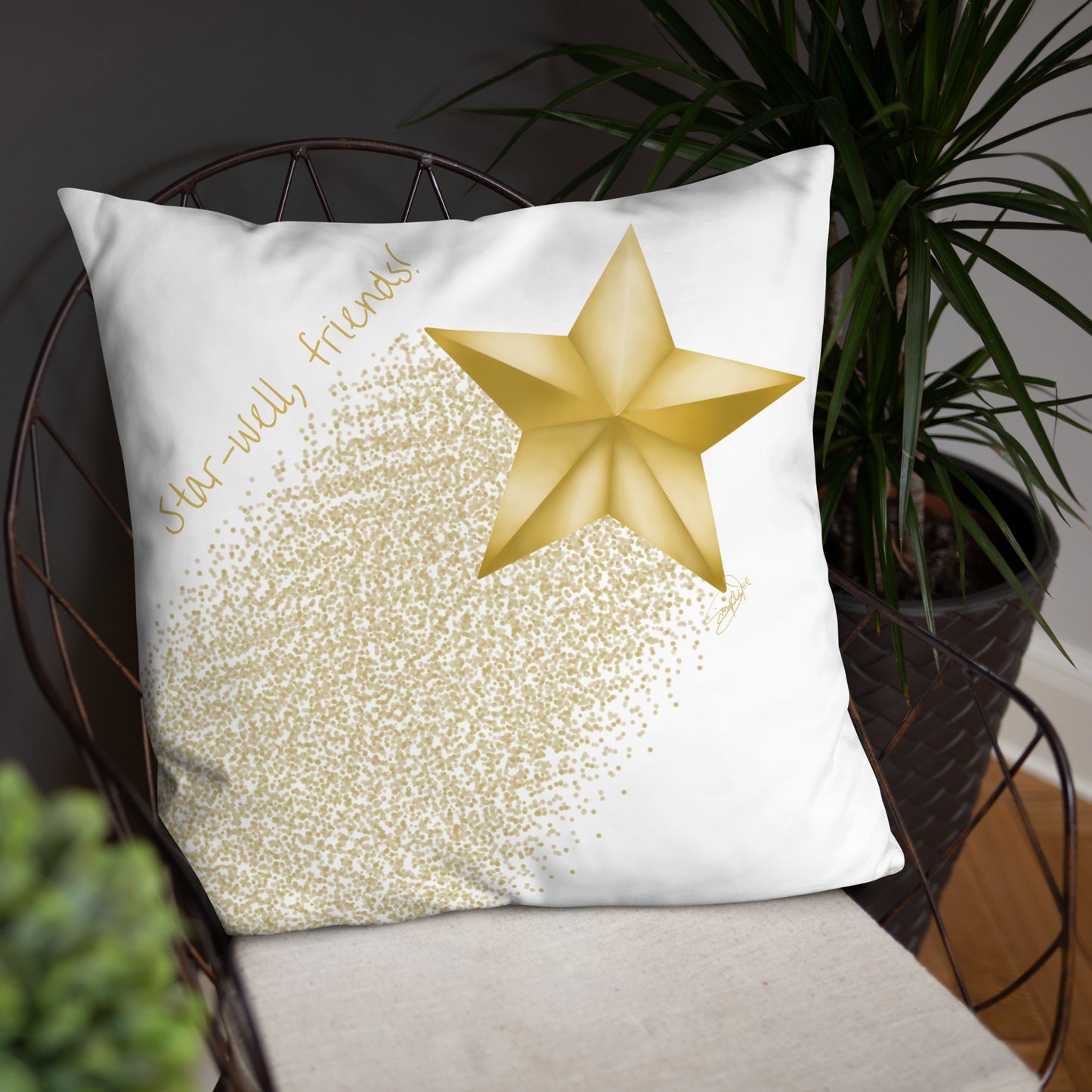 Star-well, Friends! - Pillow