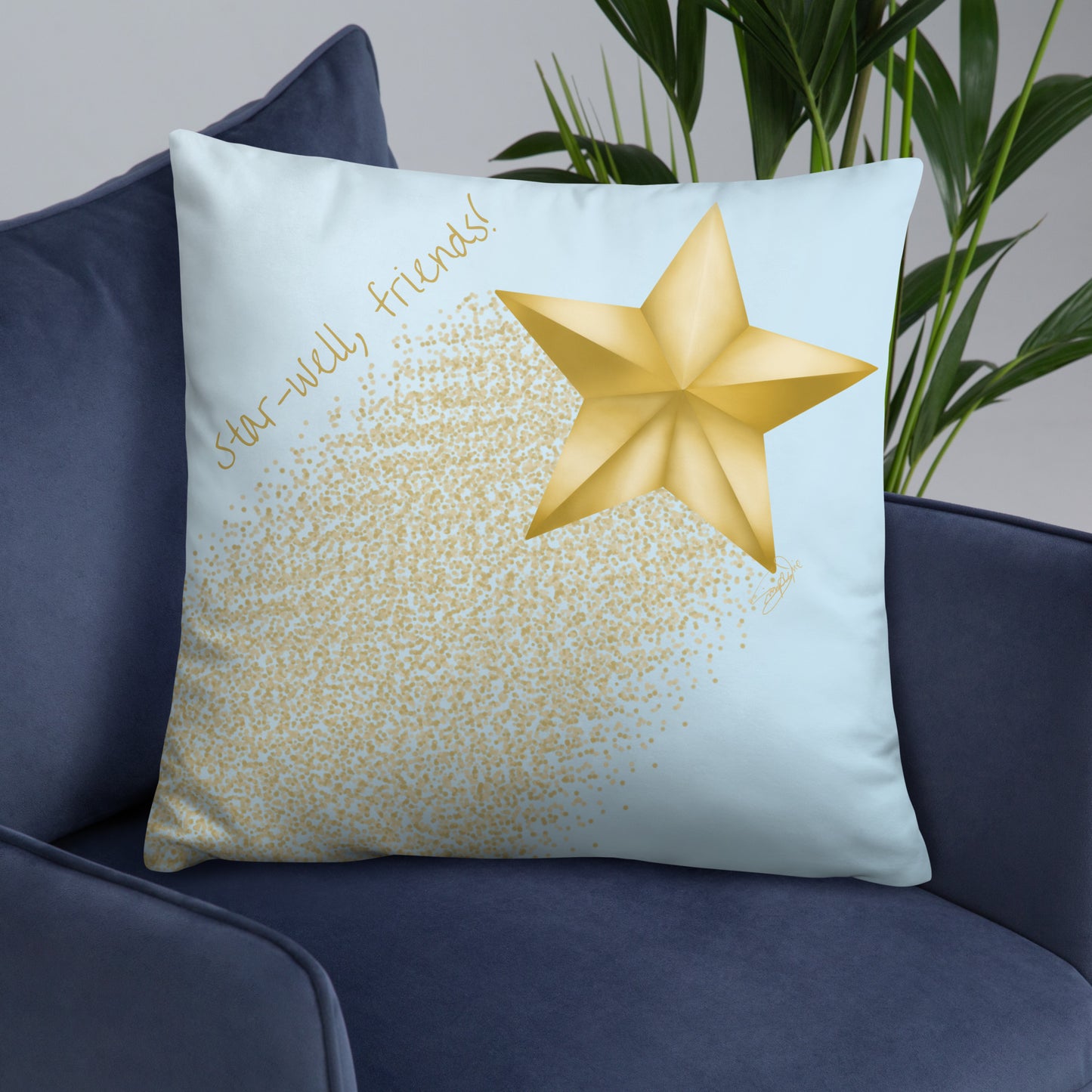 Star-well, Friends! - Pillow